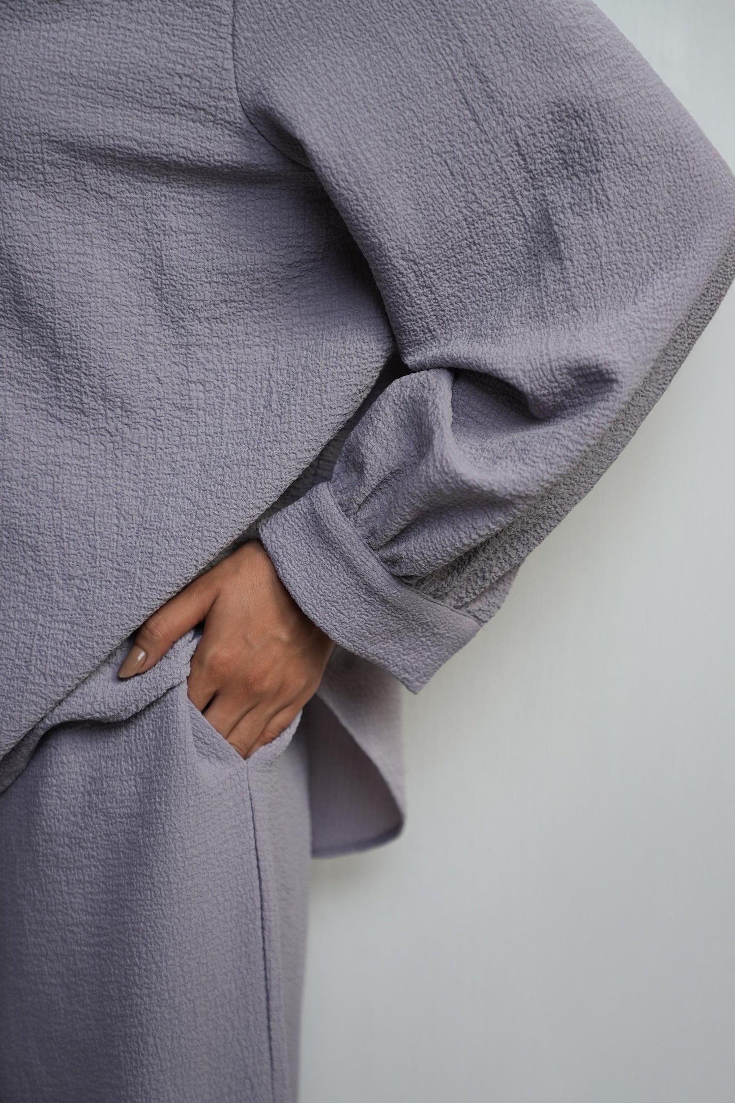 Steel Gray Coord Set