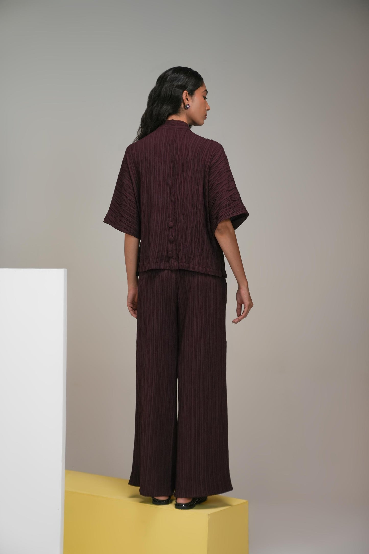 Deep Wine Coord Set
