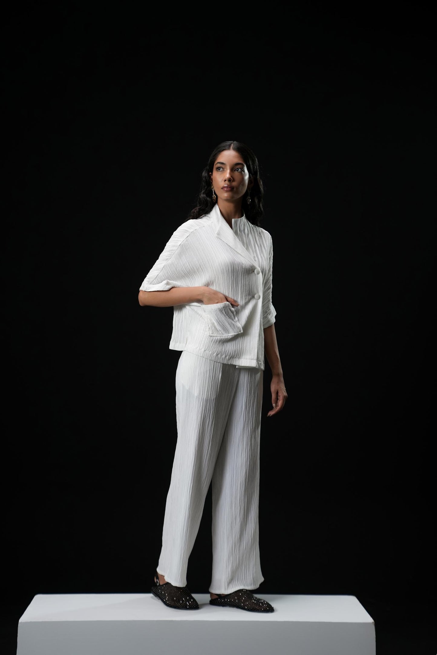 Ivory Pintux Coord Set